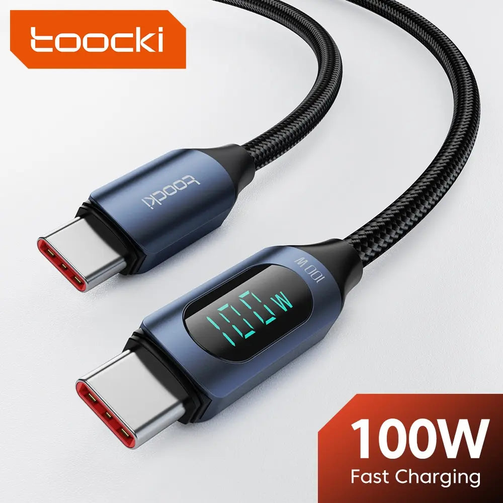 Cabo USB tipo C - modelo Toocki 100W