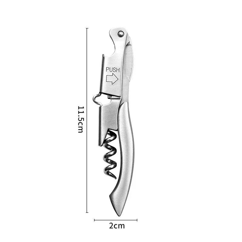 Abridor de Vinhos Saca-Rolhas Sommelier - Aruky Store
