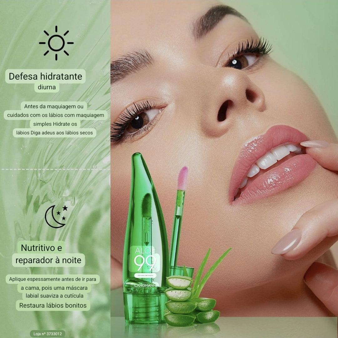 Hidratante e Brilho Labial - Aloe Natural - Aruky Store