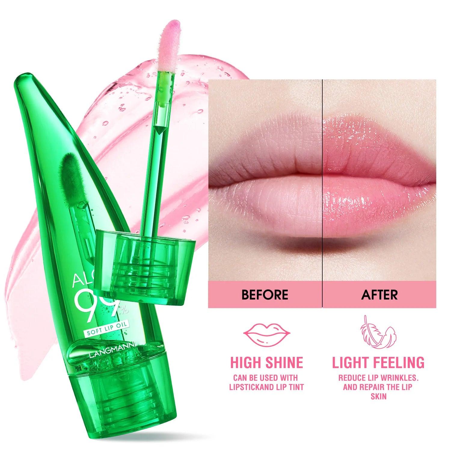 Hidratante e Brilho Labial - Aloe Natural - Aruky Store