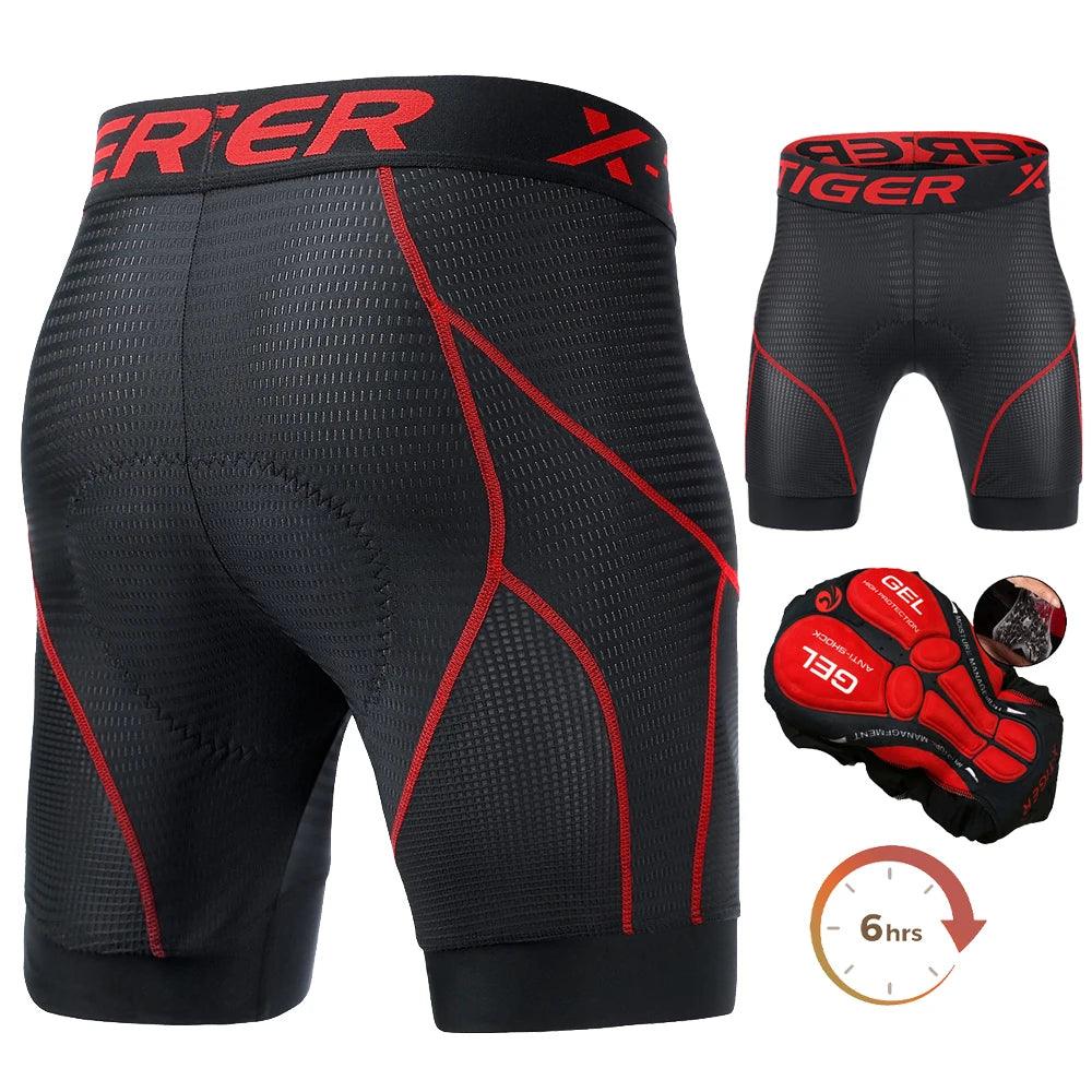 Shorts X-TIGER Sport Premium Bike Liner. - Aruky Store