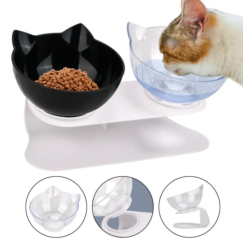 Tigelas para Animais de Estimação - Cat Face - Aruky Store